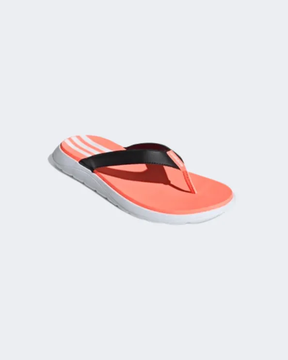 Adidas Comfort Women Swim Slippers Coral/Black/White