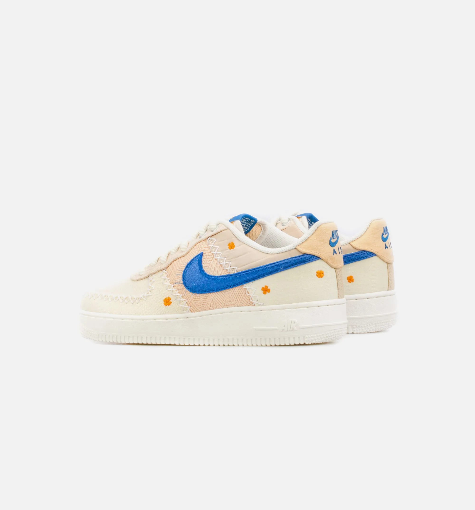 Air Force 1 '07 LA Flea Mens Lifestyle Shoe - Beige/Blue