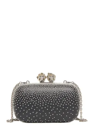 Alexander McQueen King And Queen Embellished Clutch Bag