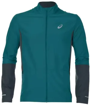 Asics Sport Mens Running Jacket - Green