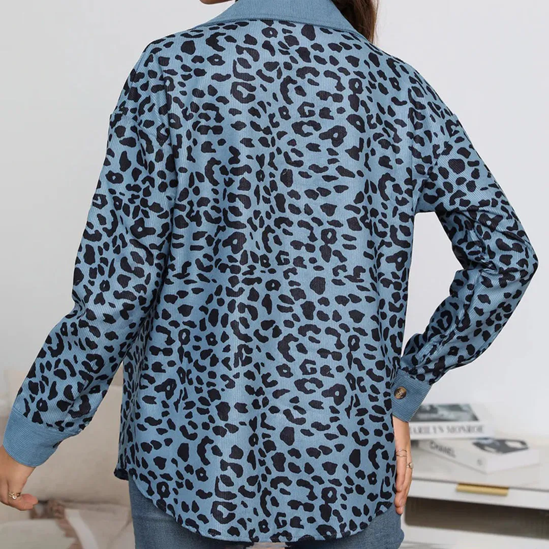 BAILEE - Stylish Leopard Print Jacket