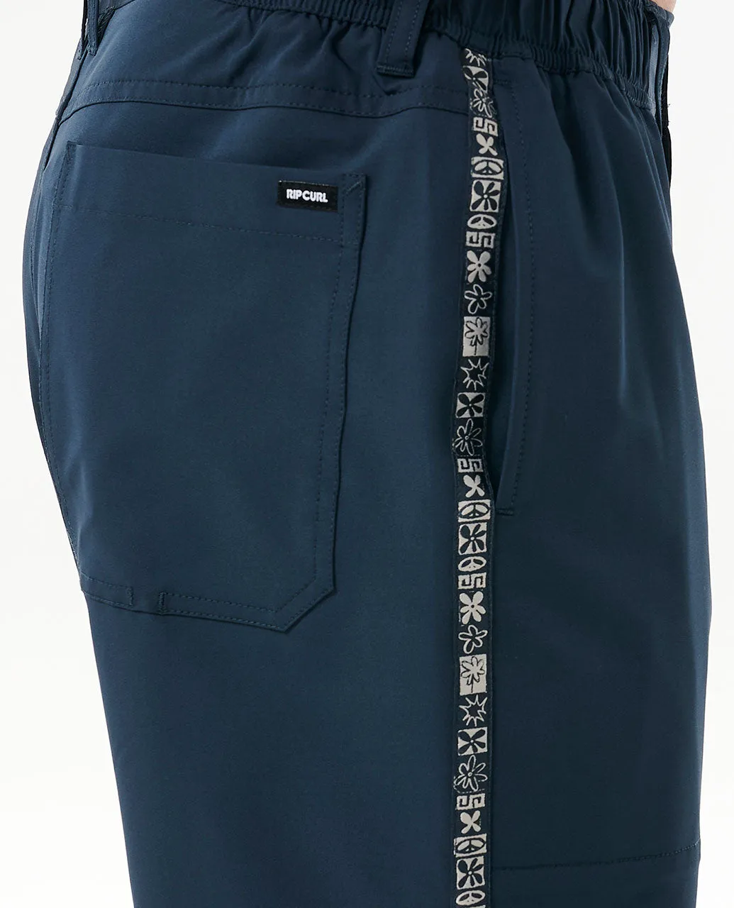 Boardwalk Salt Water Culture Taped Easy Fit - Dark Navy