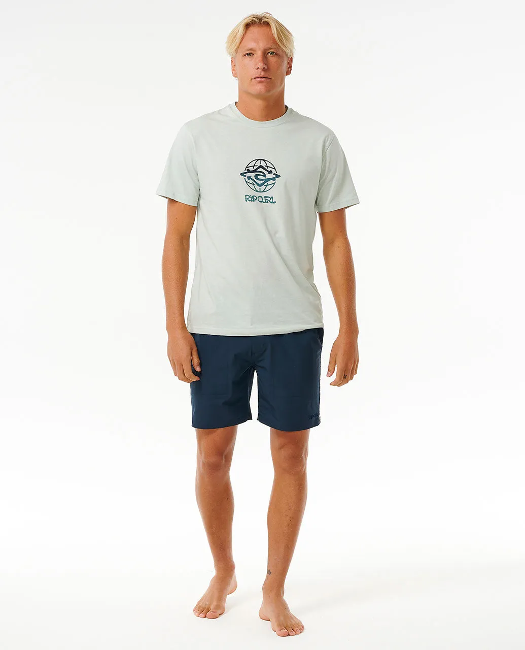 Boardwalk Salt Water Culture Taped Easy Fit - Dark Navy