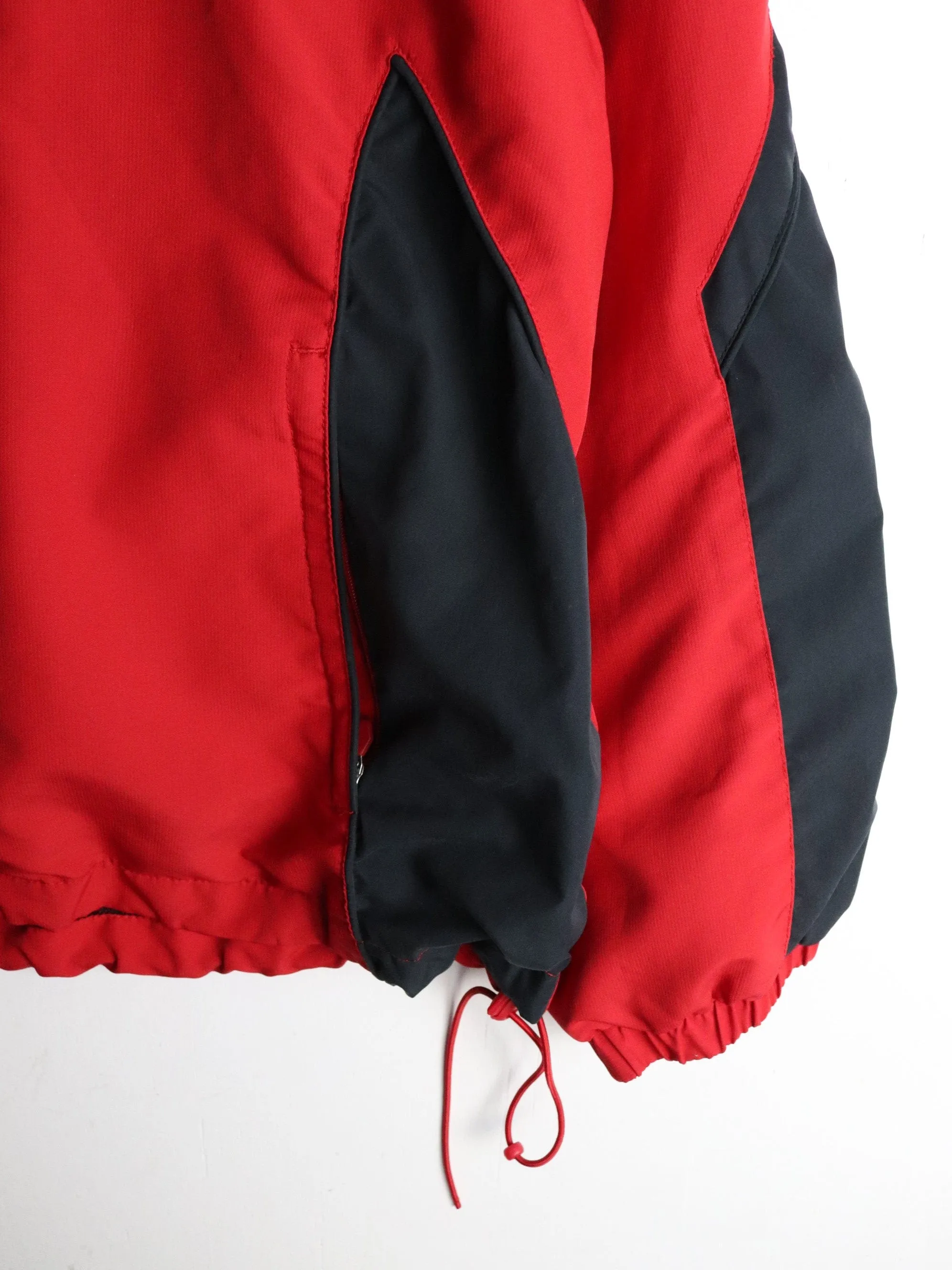 Canada Soccer Windbreaker Mens XL Red Umbro