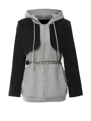 Chain Blazer Hoodie