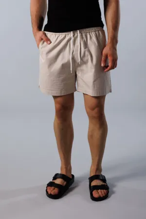 Cotton Shorts - Beige