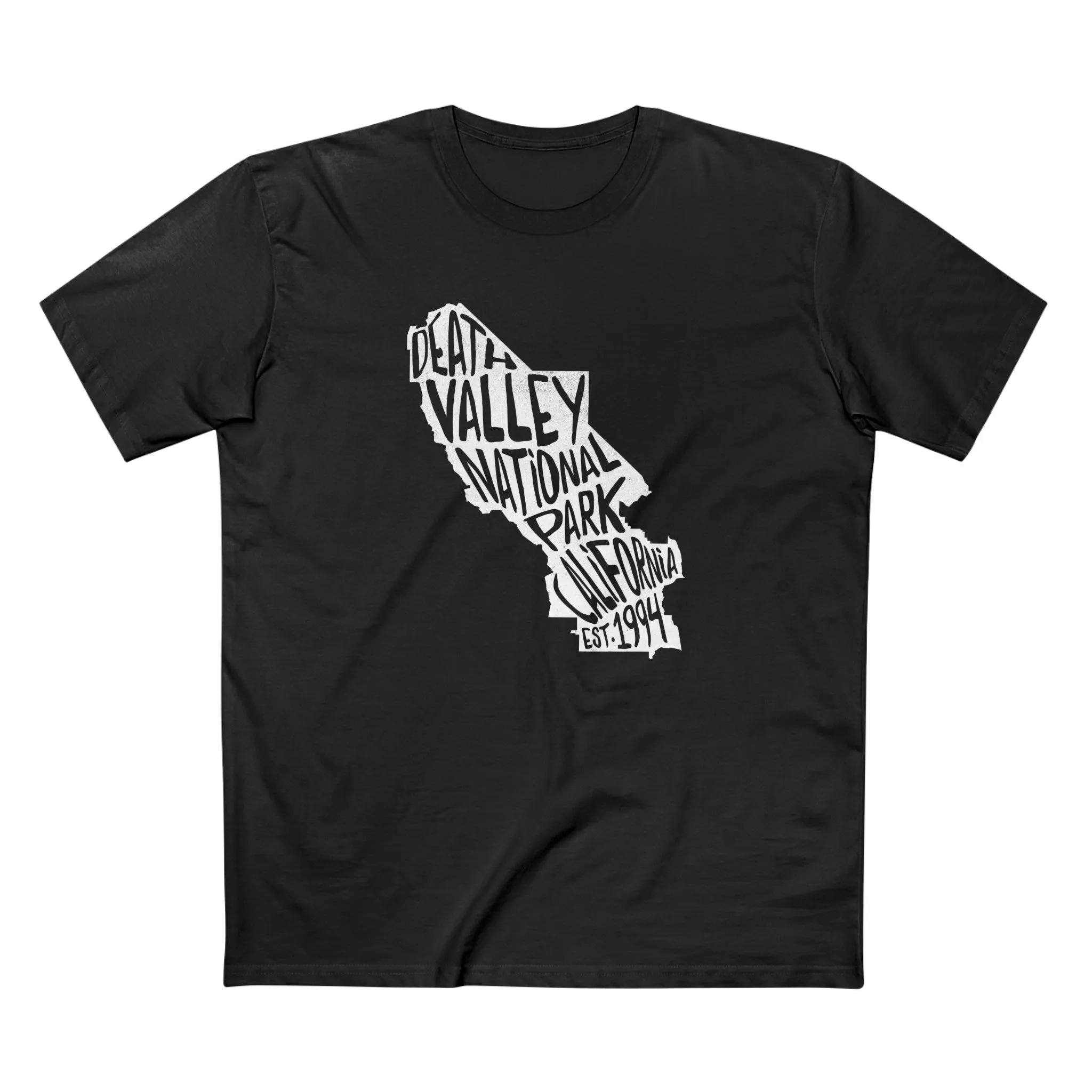 Death Valley National Park T-Shirt - Map