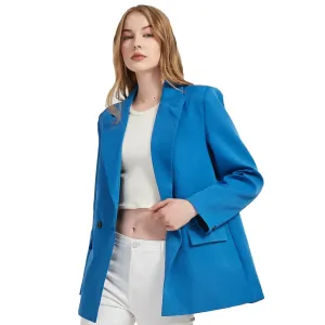 Double-breasted Pocket Women Blazer