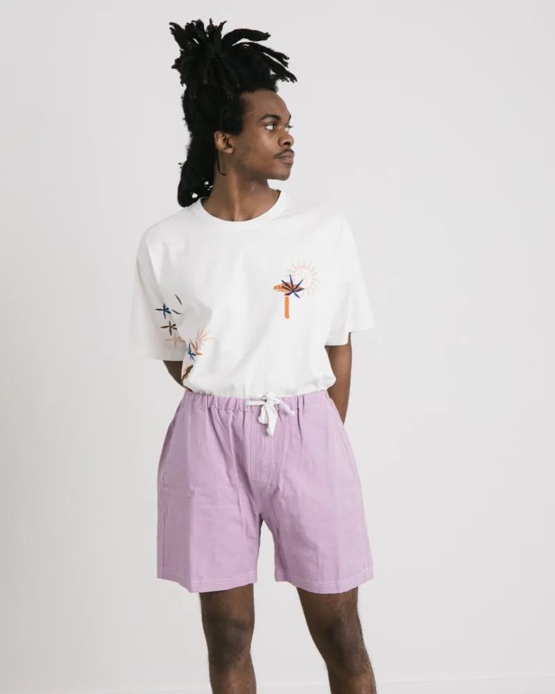 Easy Shorts in Lilac