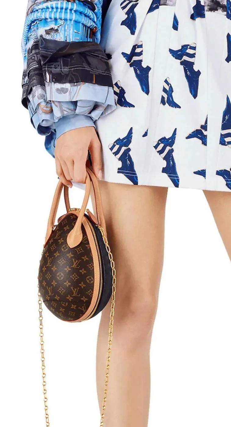 Egg Monogram Bag