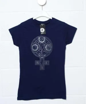 Female Timelord Symbol Womens Style T-Shirt