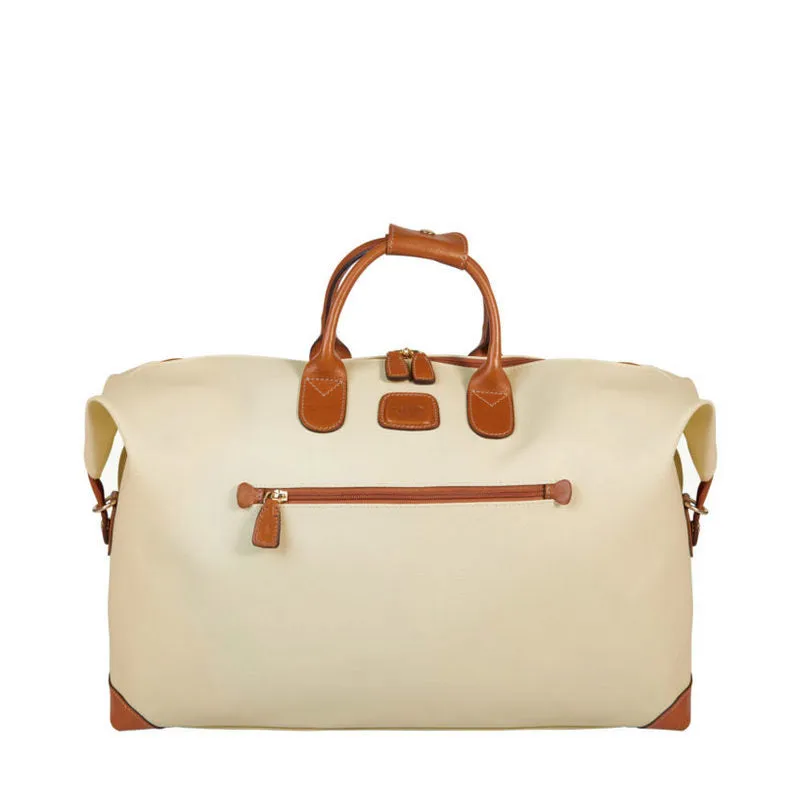 FIRENZE 22" CARGO DUFFLE BAG - CREAM