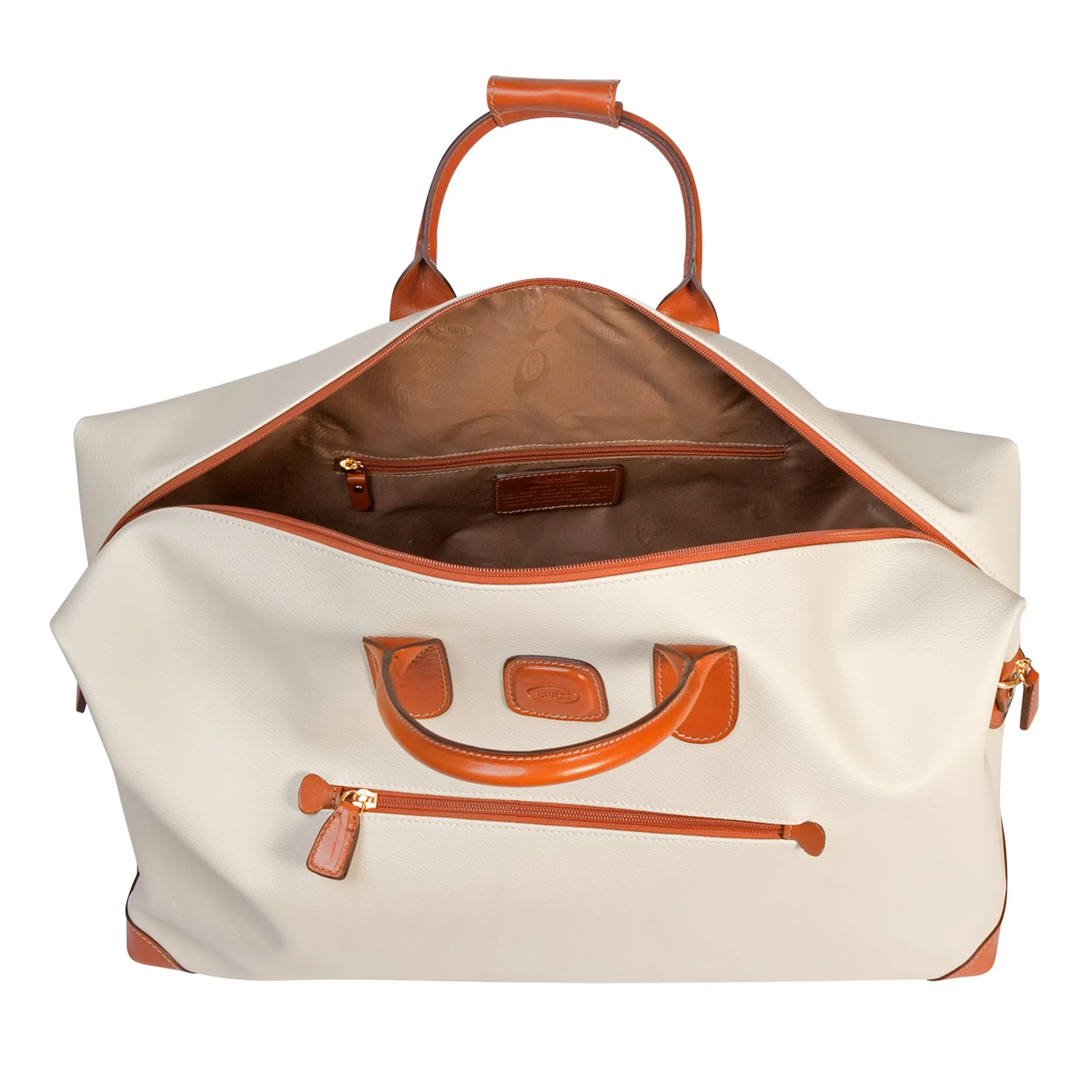 FIRENZE 22" CARGO DUFFLE BAG - CREAM