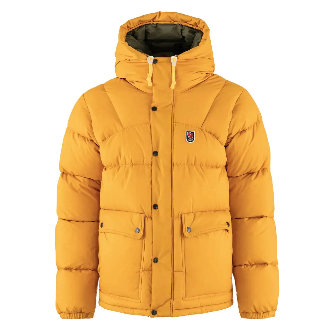 Fjallraven Expedition Down Lite Jacket Mustard Yellow / Green