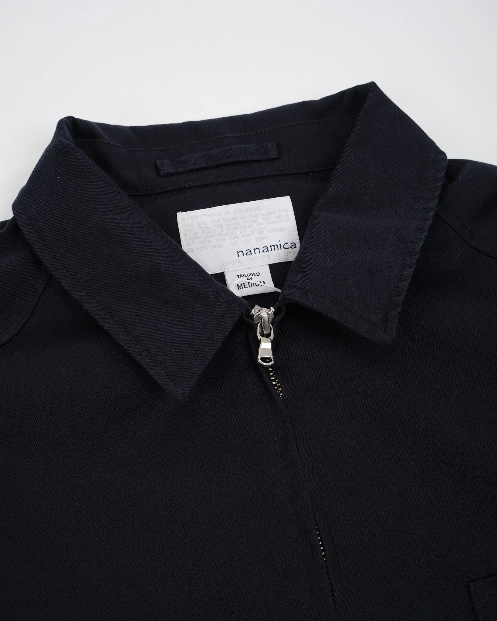 GORE-TEX INFINIUM Windstopper Chino Crew Jacket Navy