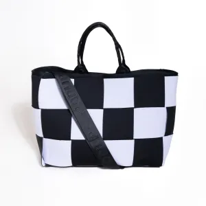 ICON TOTE BLACK AND WHITE