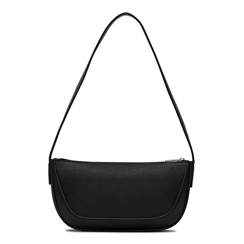 Miraggio Black Freya Shoulder Bag