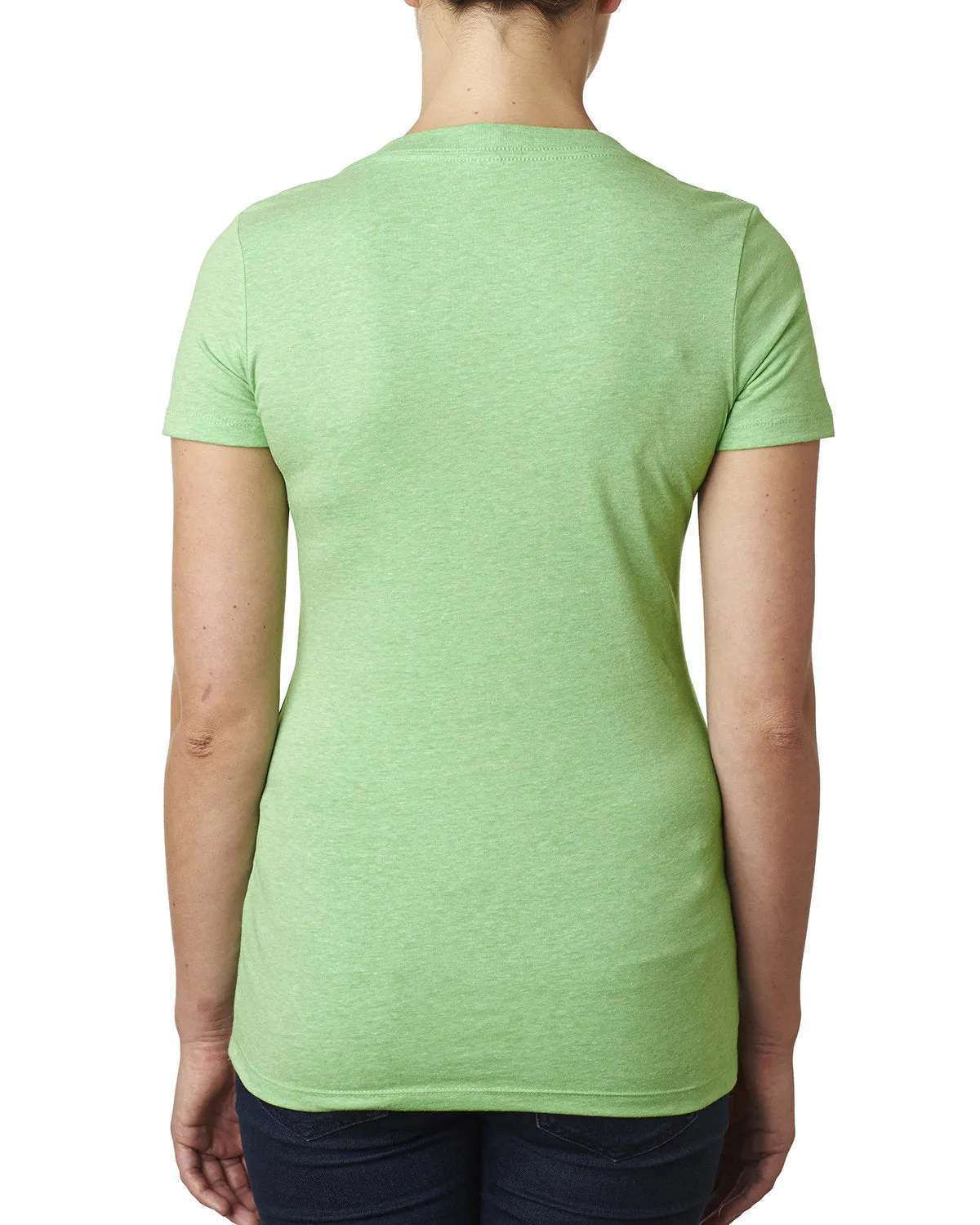 Next Level 6640 Ladies' CVC Deep V-Neck T-Shirt