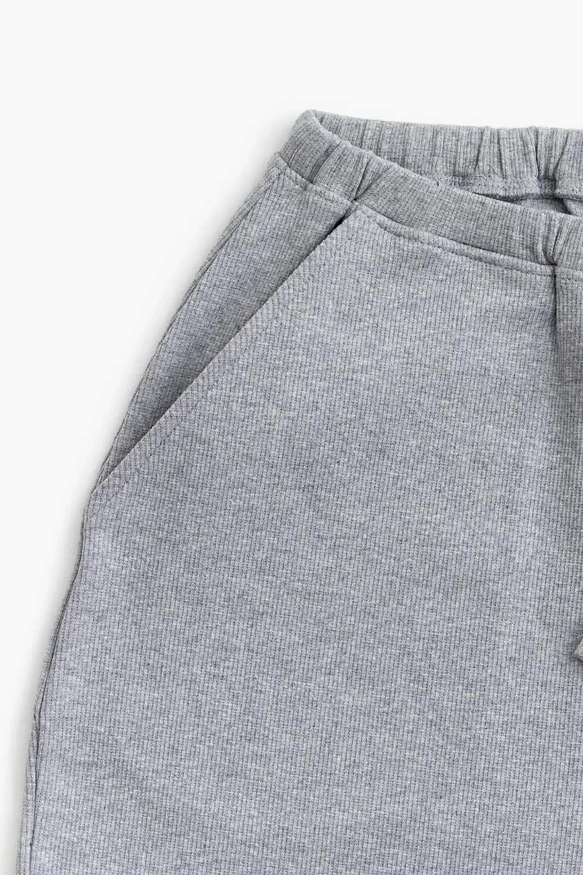 Organic Pajama Shorts_Heather Grey