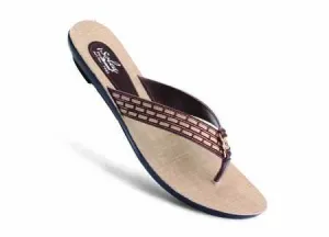 Paragon Women's Brown Slippers (7923)