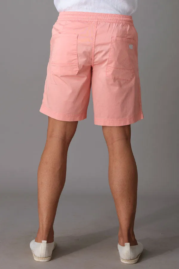 Peach Cotton Short