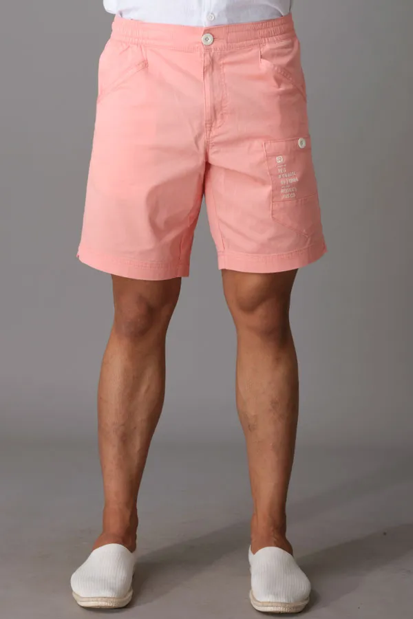 Peach Cotton Short