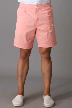 Peach Cotton Short