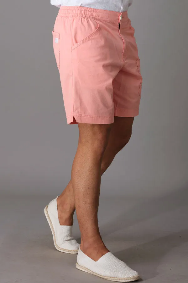 Peach Cotton Short