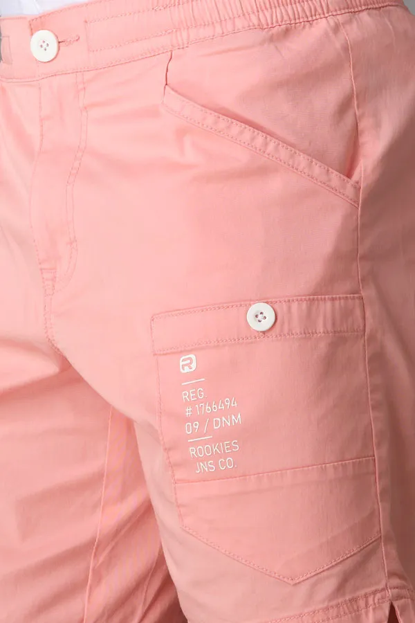 Peach Cotton Short