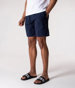 Regular Fit Whale Swim Shorts