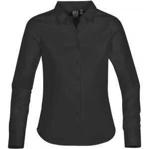 Stormtech Women's Black Cannon Twill Shirt