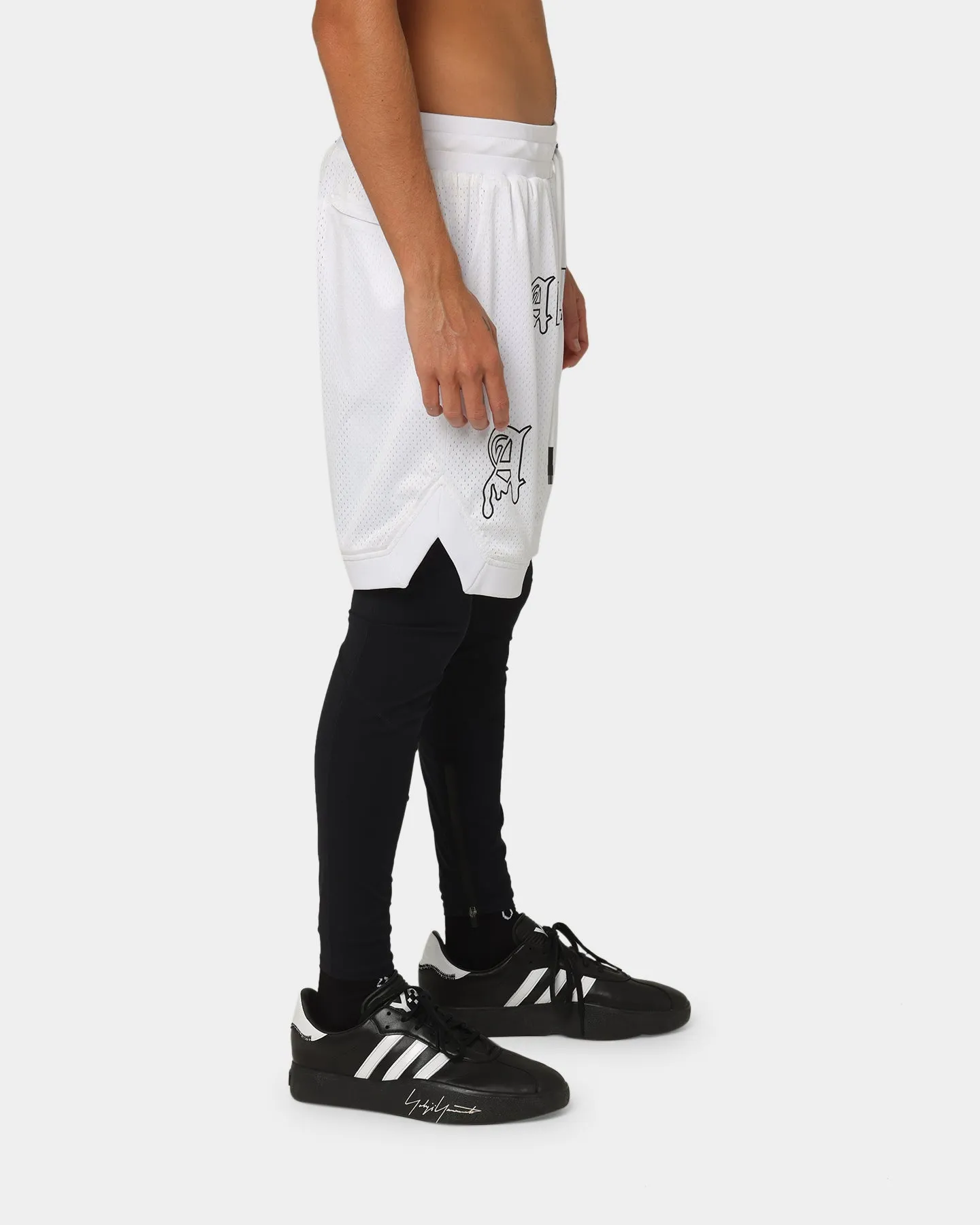 The Anti Order Military Basketball Shorts White/Black