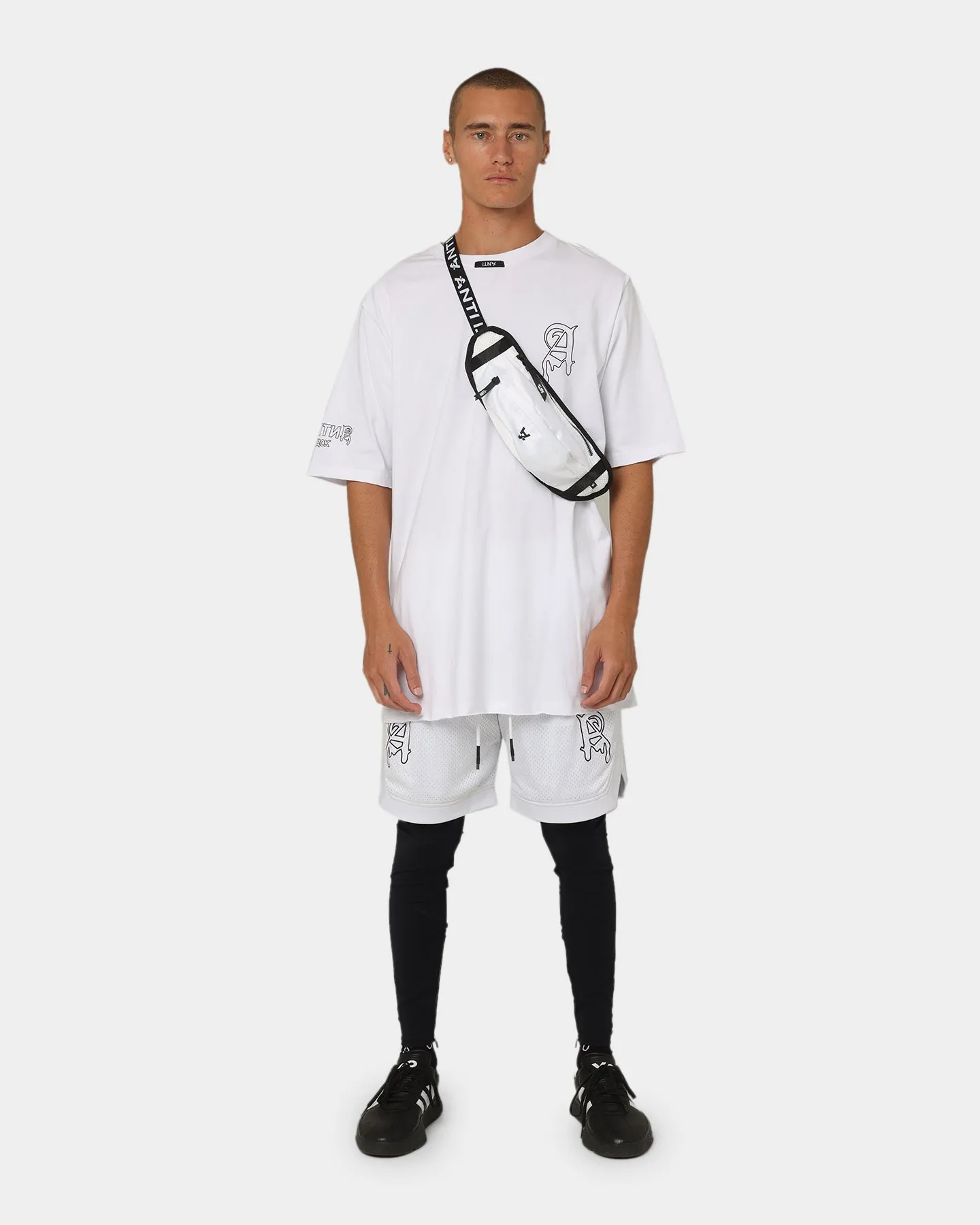 The Anti Order Military Basketball Shorts White/Black