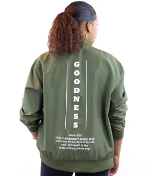 Unisex Psalm 23:6 Part 1 Lightweight Bomber Jacket