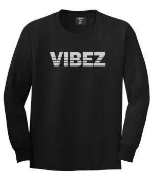 VIBEZ Racing Style Boys Kids Long Sleeve T-Shirt